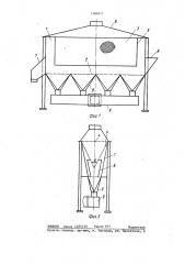 Установка для сушки мелкодисперсных материалов в кипящем слое (патент 1386827)