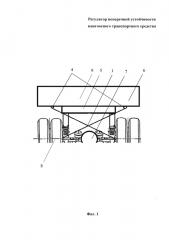 Регулятор поперечной устойчивости многоосного транспортного средства (патент 2658718)