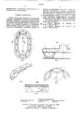 Гибкое ограждение аппарата на воздушной подушке (патент 613708)