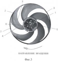 Осевое рабочее колесо (патент 2377445)