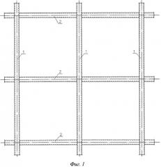 Пространственная решетчатая несущая конструкция (патент 2485257)