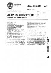 Способ геоэлектроразведки и устройство для его осуществления (патент 1233076)