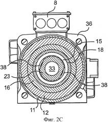 Приводной узел для сообщения вращательного и поступательного движения валу (патент 2364506)