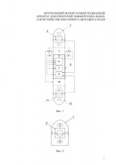 Автономный необитаемый подводный аппарат для измерения дифференциальных характеристик векторного звукового поля (патент 2664971)