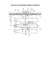 Способ разрушения ледяного покрова (патент 2651329)