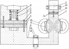 Гидравлический амортизатор с электрическим генератором (патент 2607034)