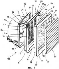 Устройство для прохождения воздуха (варианты) (патент 2281421)