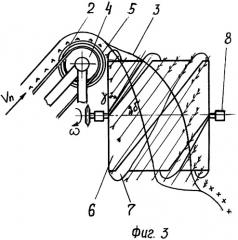 Шнековый оборачиватель лент льна (патент 2250593)