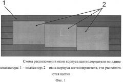 Щеткодержатель с раздвижкой щеток (патент 2614985)