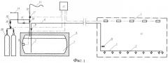Способ объемного тушения пожара и устройство для его реализации (патент 2253492)