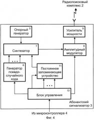 Радиопоисковая система для перехвата угнанных транспортных средств (патент 2244642)