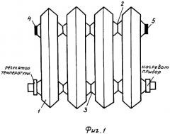 Отопительный прибор (патент 2304256)