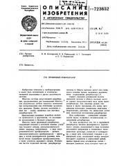 Пружинный ревербератор (патент 723652)