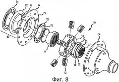 Дифференциалы с лобовыми шестернями и встроенным передающим момент кольцом (патент 2487283)