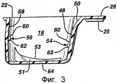 Закрытая упаковка для бритвенных сменных блоков или других запасных деталей (варианты) (патент 2284955)