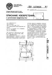 Клиновой пресс (патент 1270024)