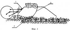 Скоростной картофелекопатель для тяжелых и каменистых почв (патент 2369076)