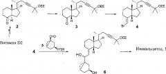 Новый способ изомеризации конденсированных бициклических структур и получение аналогов витамина d, содержащих эти структуры (патент 2560184)