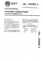 Состав для обработки изделий на основе алифатических полиамидов (патент 1024494)