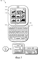 Пользовательский интерфейс устройства мобильной связи (патент 2557453)