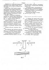 Ножницы для отрезки капли стекломассы (патент 785237)
