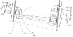 Тележка приводная рельсового транспортного средства, преимущественно трамвая с низким полом (патент 2566594)
