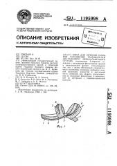 Шина для лечения разрывов сухожилий разгибателей дистального межфалангового сустава (патент 1195998)