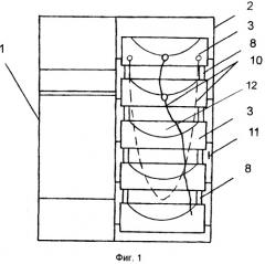 Мебельный шкаф для высокого помещения (патент 2331347)