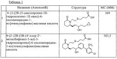 Производные 2-пиперидона в качестве агонистов простагландина (патент 2311409)