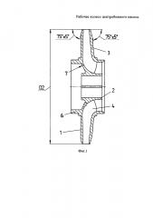 Рабочее колесо центробежного насоса (патент 2627476)