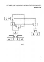 Комплекс для моделирования химико-технологических процессов (патент 2657711)