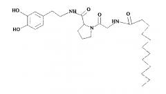 Меченный тритием лаурил-глицил-пролил-допамин (патент 2662943)