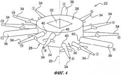Аппликатор для нанесения косметического средства на ресницы, содержащий прикрепленные к стержню основы (патент 2583356)