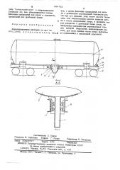 Железнодорожная цистерна (патент 524721)