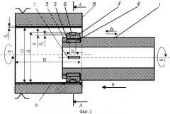 Способ фрикционно-механического нанесения антифрикционных покрытий на внутренние цилиндрические поверхности деталей и устройство для его осуществления (патент 2287025)