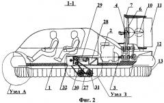 Аппарат на воздушной подушке повышенной проходимости (патент 2256567)
