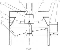 Смеситель сыпучих материалов (патент 2550193)