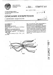 Устройство для репозиции и фиксации костных отломков (патент 1734717)