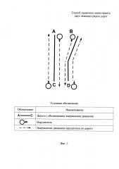 Способ охранного мониторинга двух лежащих рядом дорог (патент 2621597)