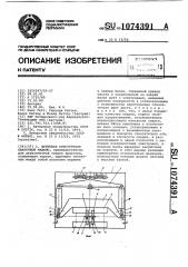 Шунтовая конструкция сварочной машины (патент 1074391)