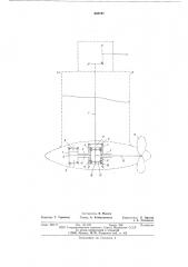 Движительная угловая колонка судна (патент 604747)