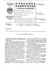Блок магнитных головок (патент 518794)