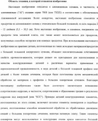 Продукты из алюминиевого сплава и способ искусственного старения (патент 2329330)