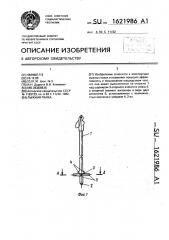 Лыжная палка (патент 1621986)