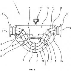 Кориолисовый массовый расходомер (патент 2577419)