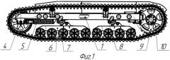 Тележка гусеничная уборочно-транспортной машины (патент 2531796)