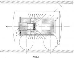 Способ и устройство разводороживания стенок магистральных газопроводов (патент 2402755)