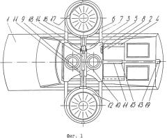 Транспортное средство "автоаквалет" со съемным полетным турбовентиляторным комплексом с изменяемой геометрией (патент 2428322)