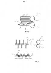 Установка и способ подачи непрерывного полотна гофрированного листового материала (патент 2616577)