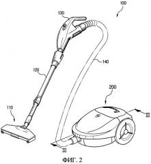 Узел фильтра и пылесос, имеющий такой узел (патент 2275838)
